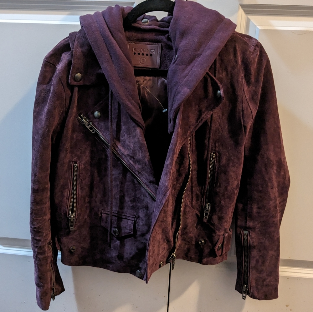 Blank NYC Faux Suede Jacket